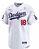 Men's Los Angeles Dodgers #18 Yoshinobu Yamamoto White 2025 MLB World Tour Tokyo Series Jersey Dzhi,baseball caps,new era cap wholesale,wholesale hats